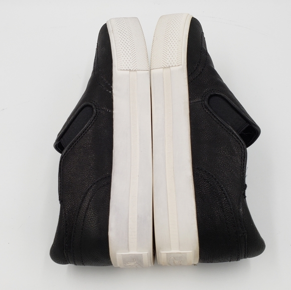 ASH "Jungle" Black Leather Platform Sneaker - Picture 11 of 16